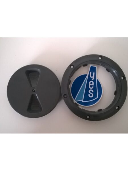 Trappe de visite noire 102 mm + joint