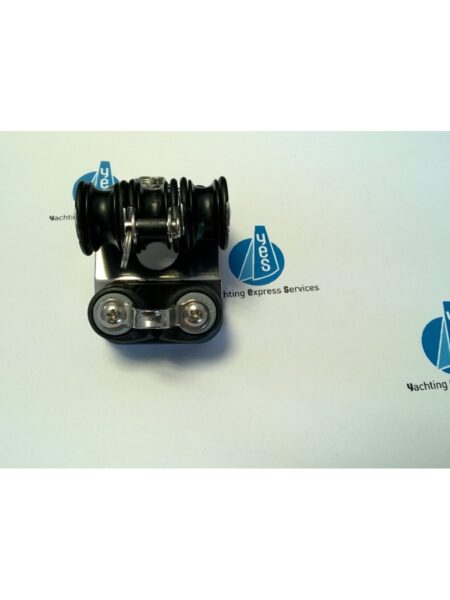 poulie triple avec taquet coinceur et ringot 22mm