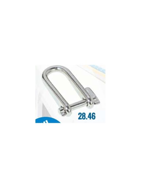 manille plate 1/4 tour 6mm