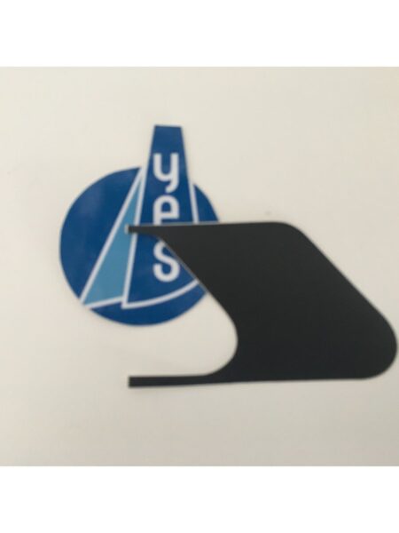 Autocollant embout arrière bande hobie coque gauche