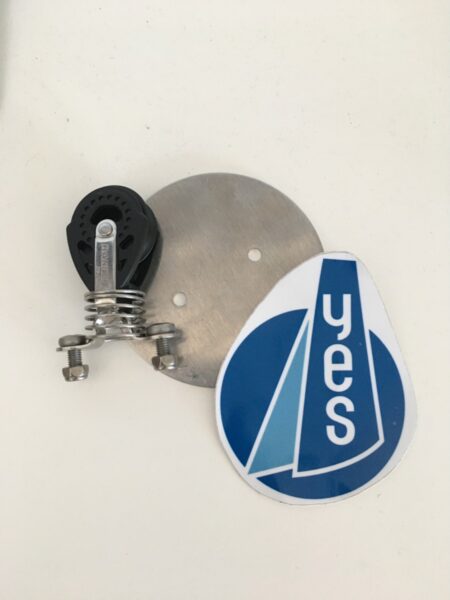 Poulie de Spi Hobie avec support trampoline