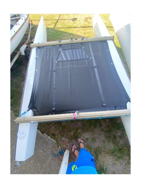 Trampoline mesh catamaran Tyka/Twincat 15