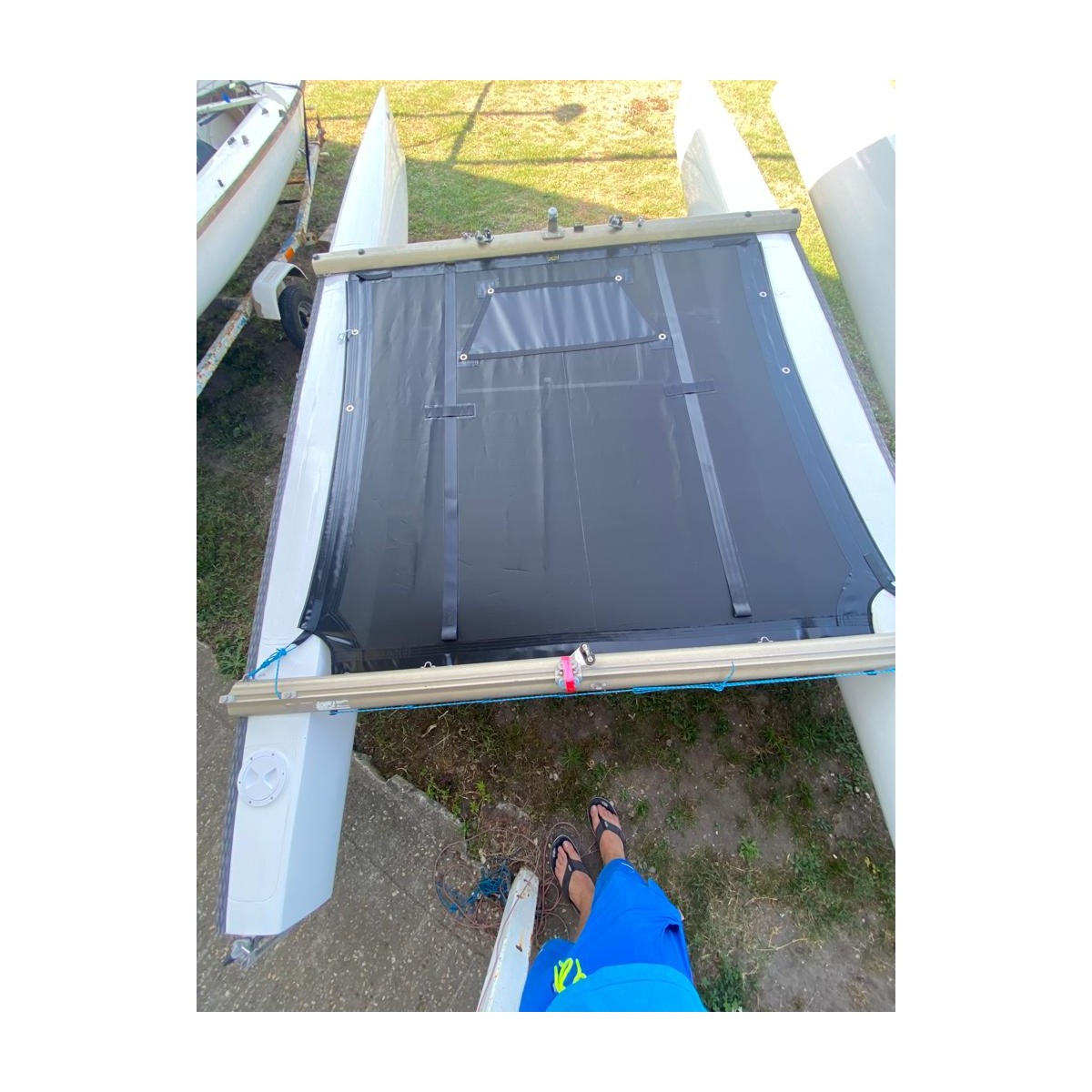 Trampoline mesh catamaran Tyka/Twincat 15
