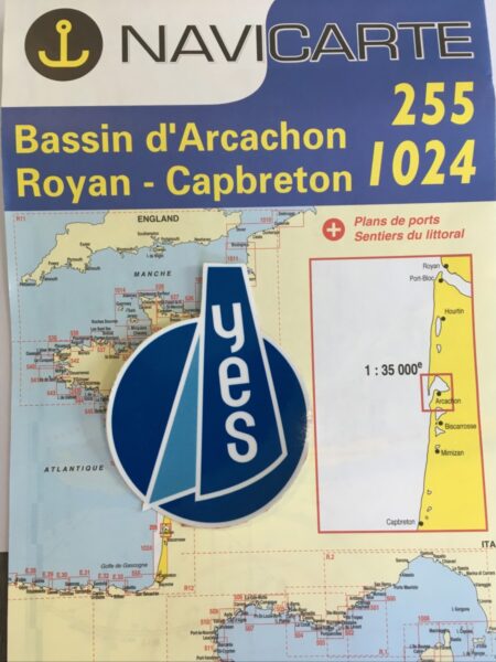 Carte Maritime du Bassin d'Arcachon