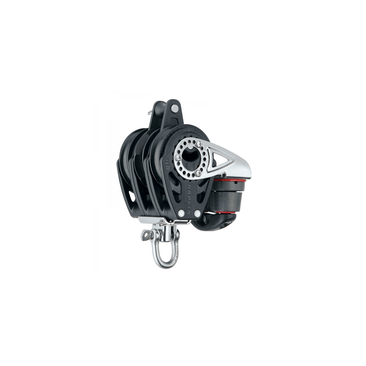 Poulie triple winch 57mm, Cam Matic 150 avec Ringot