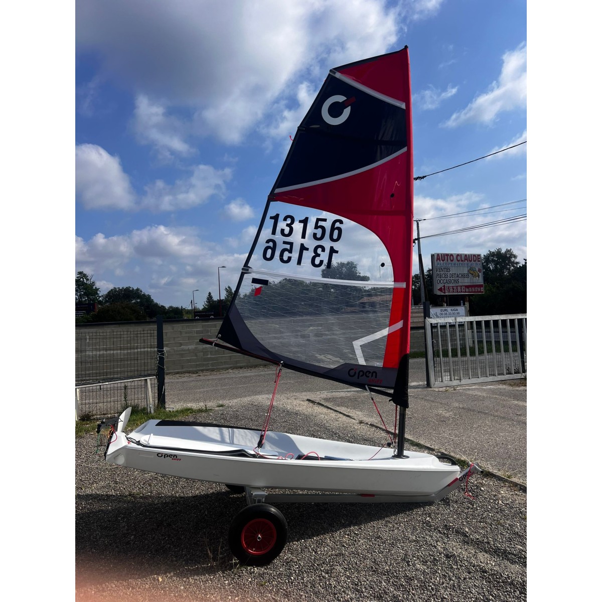 Dériveur open skiff championnat