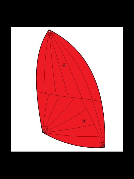 Spi compatible Twincat 15 Sport Nylon 0.9 Oz - Rouge